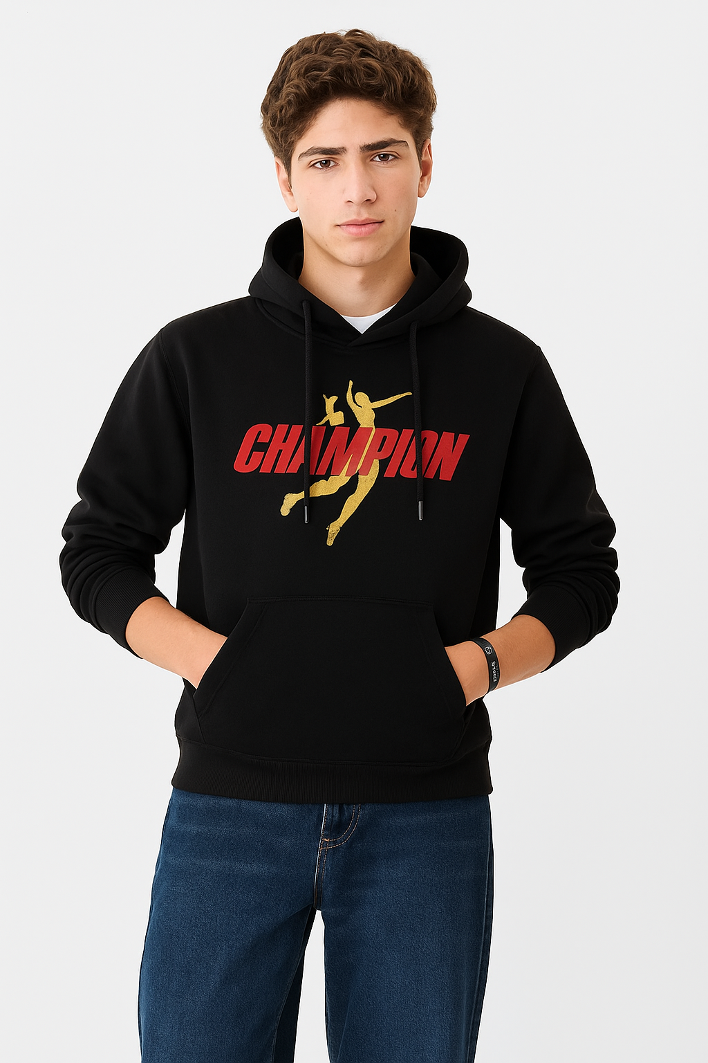 Champion Strike Hoodie – Black