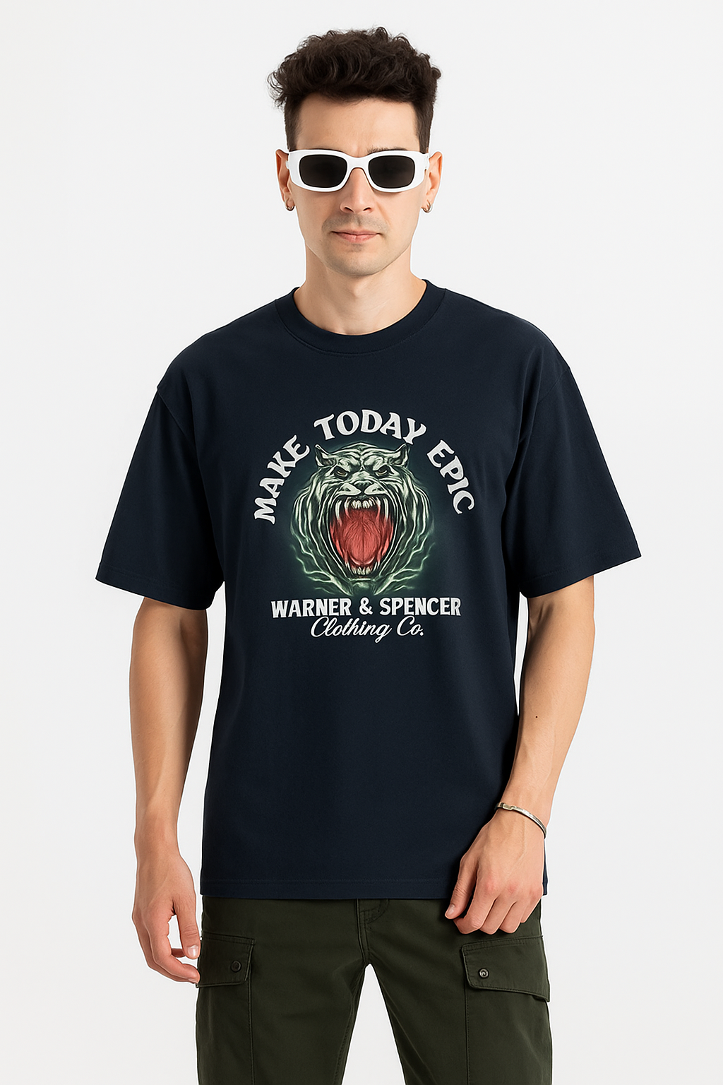 Make Today Epic Oversized Graphic T-Shirt – Warner & Spencer Clothing
