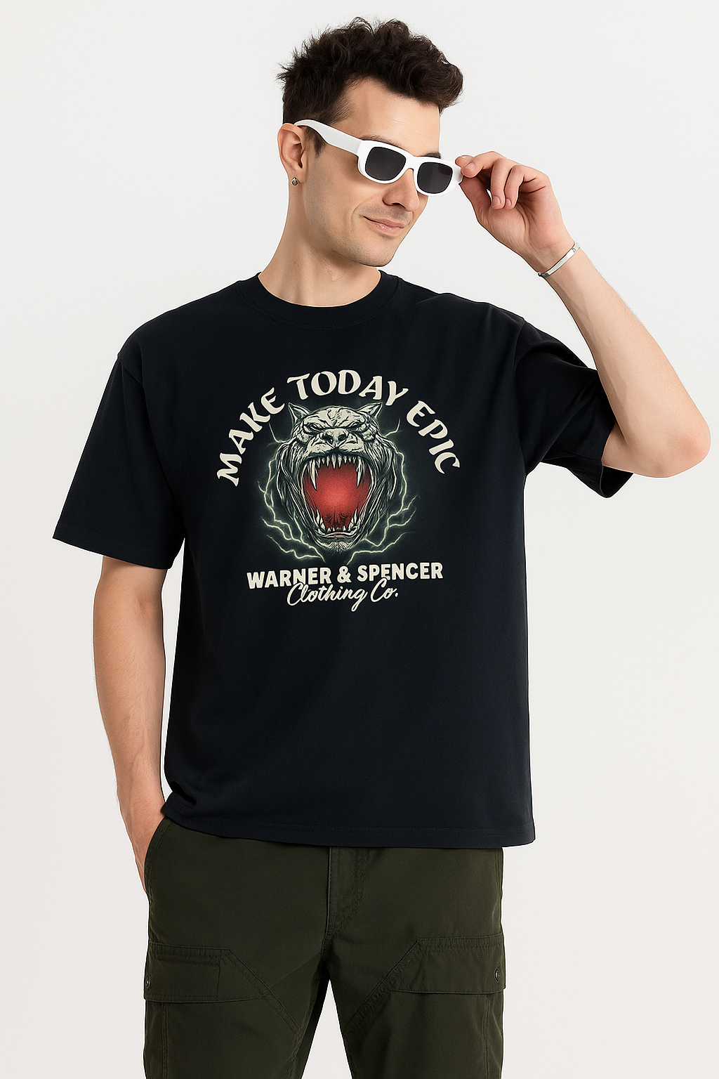 Make Today Epic Oversized Graphic T-Shirt – Warner & Spencer Clothing